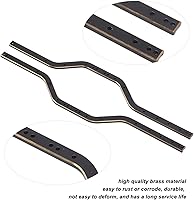 Vista 4 de Bastidor de chasis de coche RC rieles de latón estable fácil de instalar accesorios RC, peso ligero, no es fácil de dañar, no es fácil de deformar