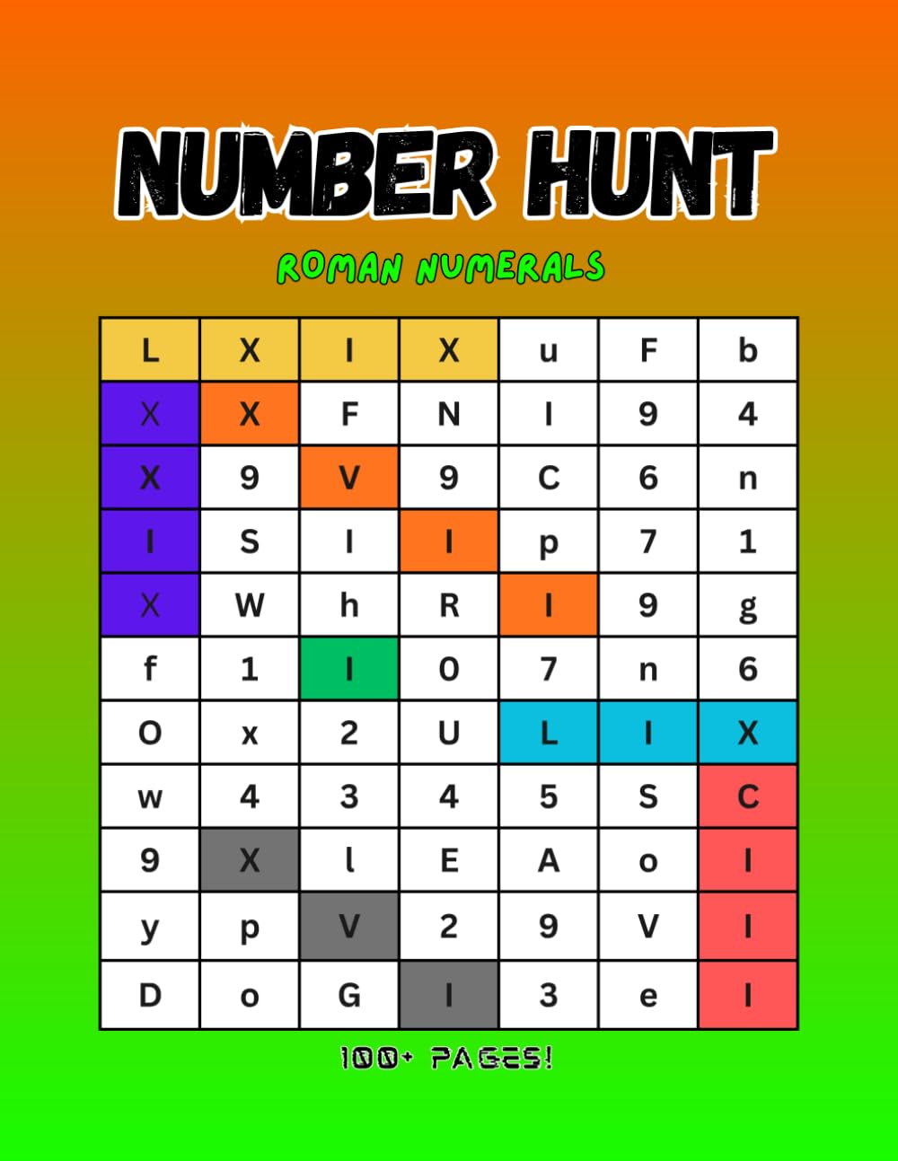 Number Hunt: Roman Numerals