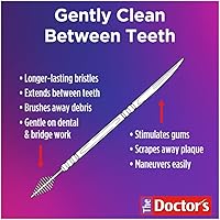 Vista 3 de The Doctor's BrushPicks - Palillos interdentales, 120 unidades (paquete de 6)