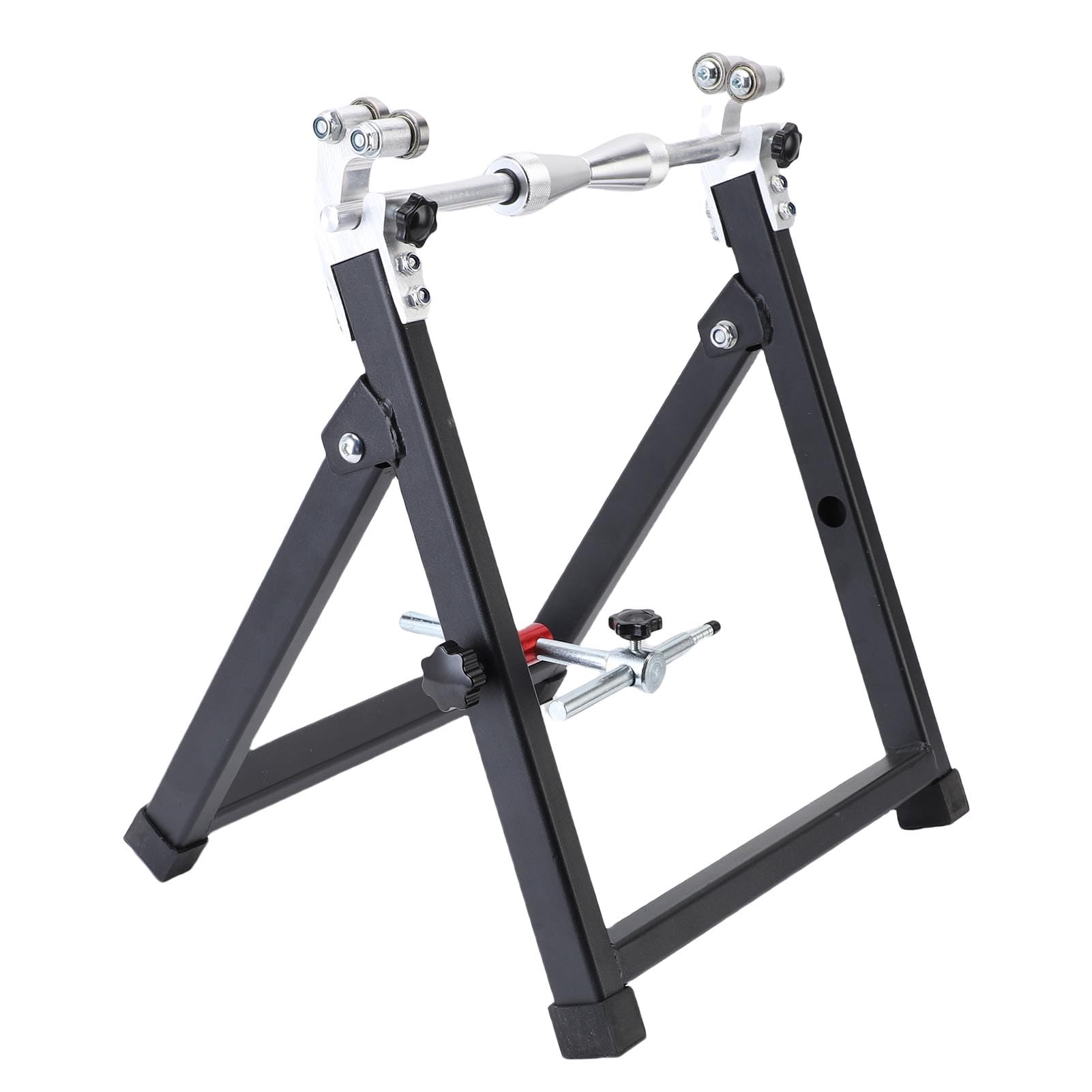 Equilibrio de ruedas de motocicleta, plegable, soporte resistente para ajuste rápido, equilibrio y reparación para motos deportivas de cross