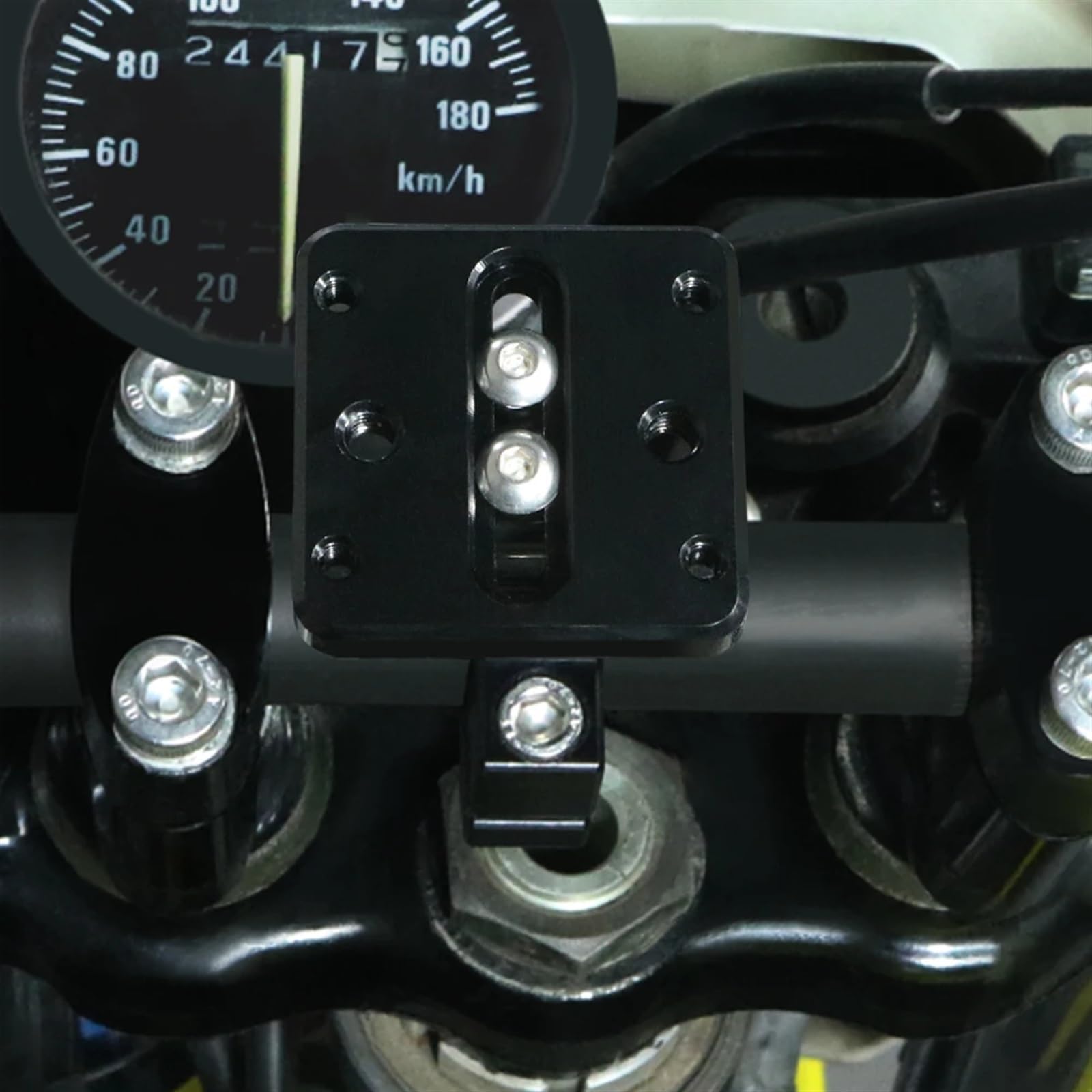 Soporte Navegación GPS Soporte Placa Montaje Para Navegador GPS Para VFR800X Para Crosstourer Para AFRICA Para TWIN CRF1100L XL 1000 V Para Varadeo NC750X Abrazadera Manillar Soporte Para Navegación G