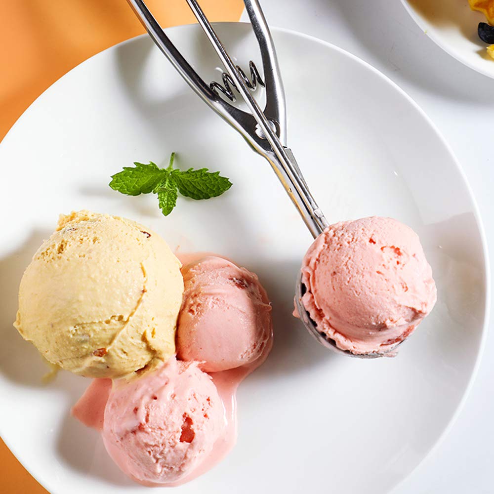 Eisportionierer Edelstahl,Ice Cream Scoop,Eislöffe Produktbild-Vorschau 5