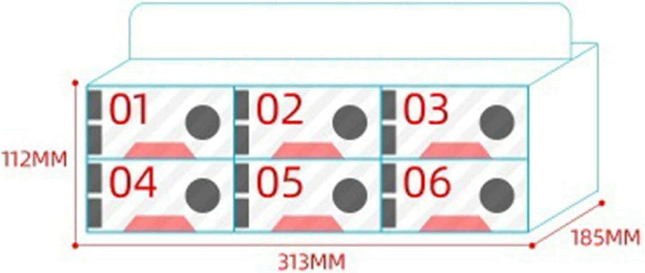 Casier mural en acrylique pour téléphone portable avec port de charge, armoire de rangement verrouillable pour téléphone portable pour bureaux et écoles, boîte de rangement sécurisée pour téléphone