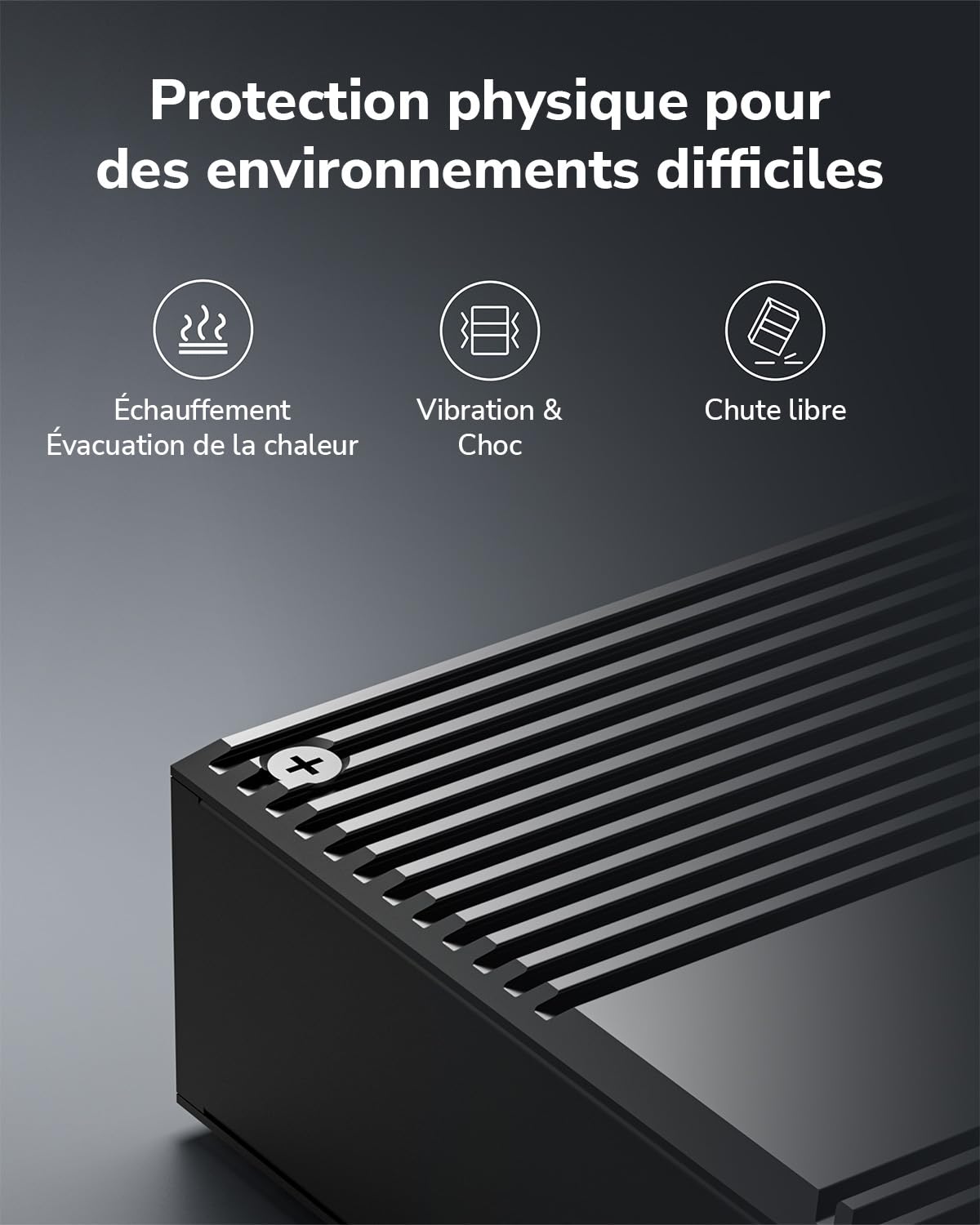 Cudy Commutateur PoE+ Gigabit Industriel à 8 Ports avec Rail DIN, IG1008P | 8 ports GbE 802.3af/at, puissance nominale de 240 W, plug & play, IP40, -40 à 75 °C, double entrée CC, boîtier en aluminium