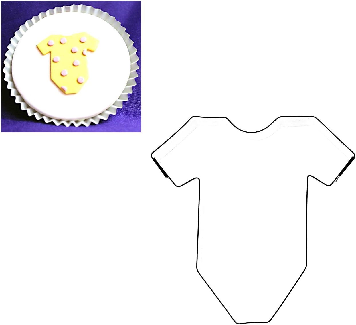 Sugarcraft & Cake Decorating Cutter Baby Gro Cutter for Cupcakes or