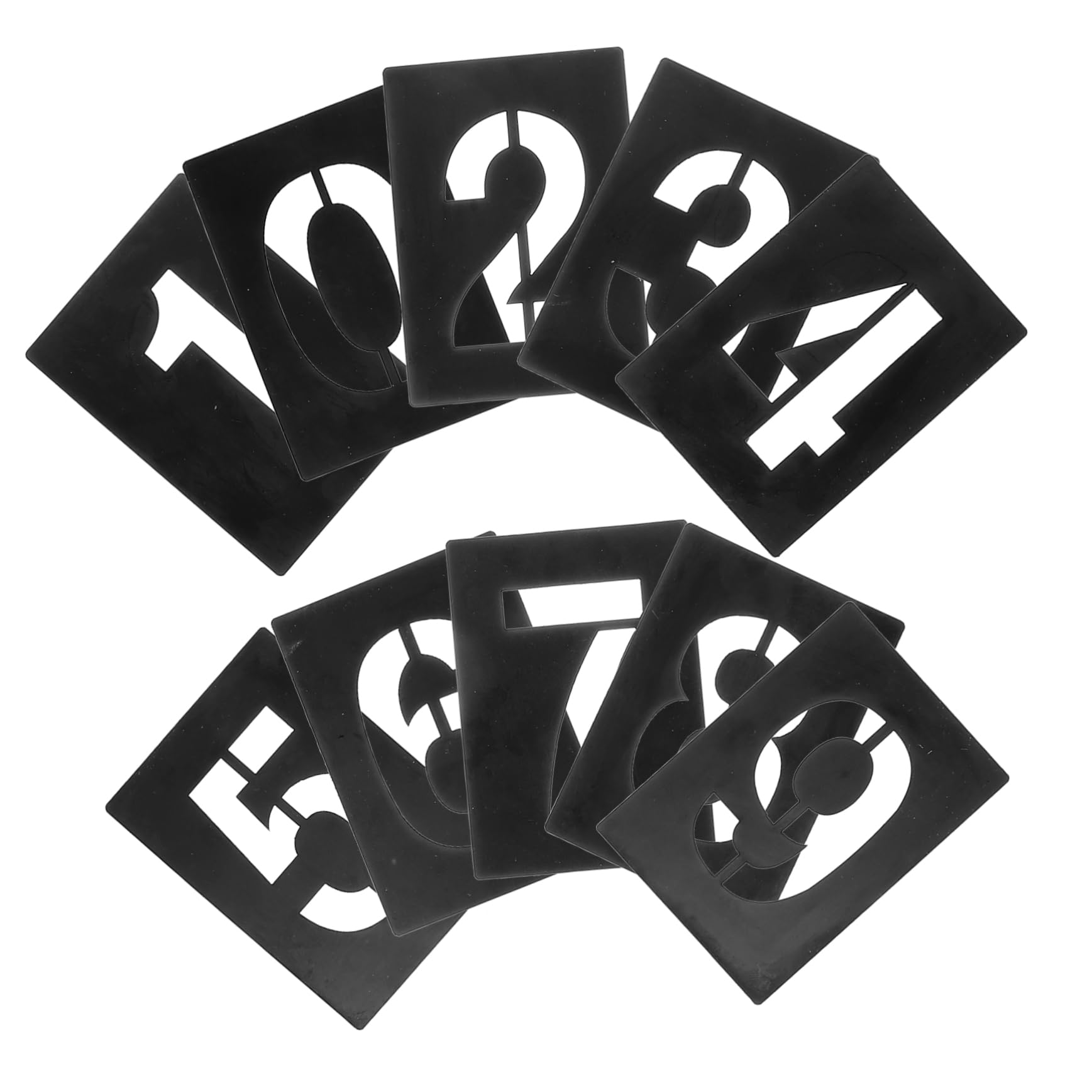 ARTIBETTER 3 Set Stencil per Template Riutilizzabili per Decorazioni e Te Facile Usare per Etichette