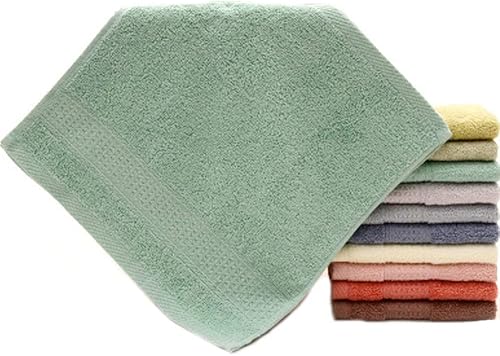 Miniatura 5 de Paquete de 12 toallas faciales, paño suave multicolor de 13.8 x 13.8 in (1)