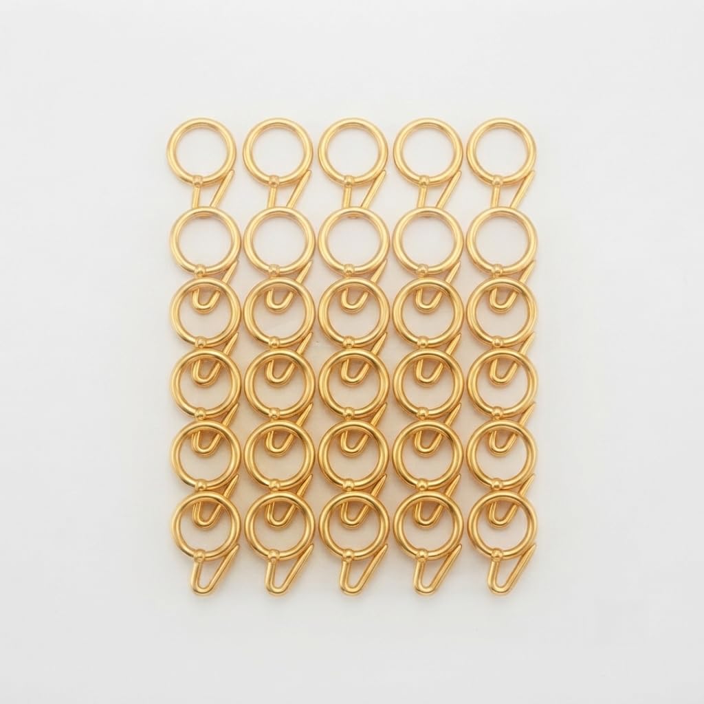 Premium Curtain Rings - Pack of 50 -12