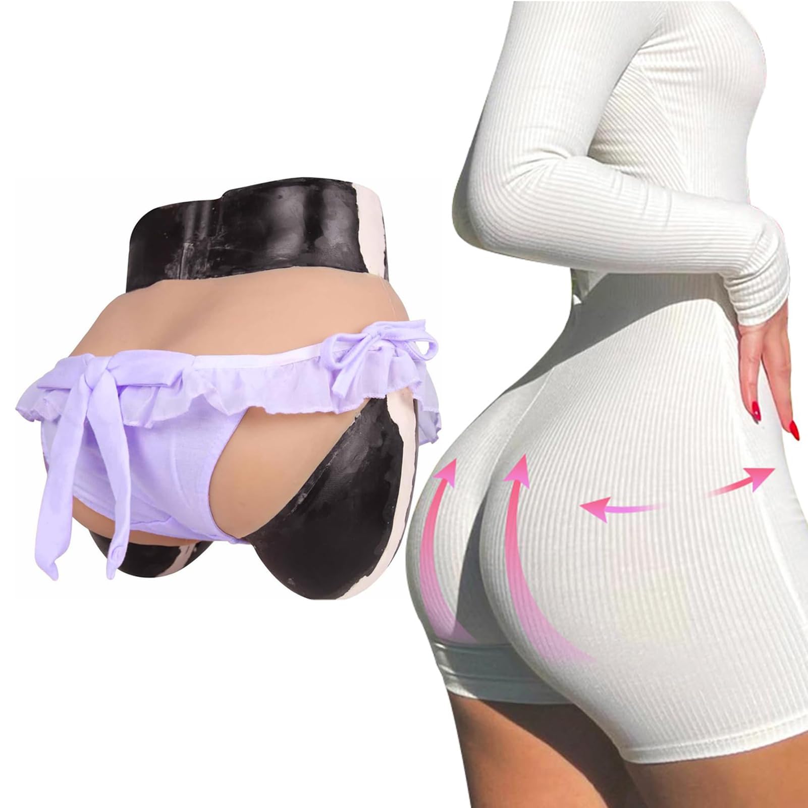 Sous-vêtement gaff en silicone fausses culottes pour masquer les reliefs - 8
