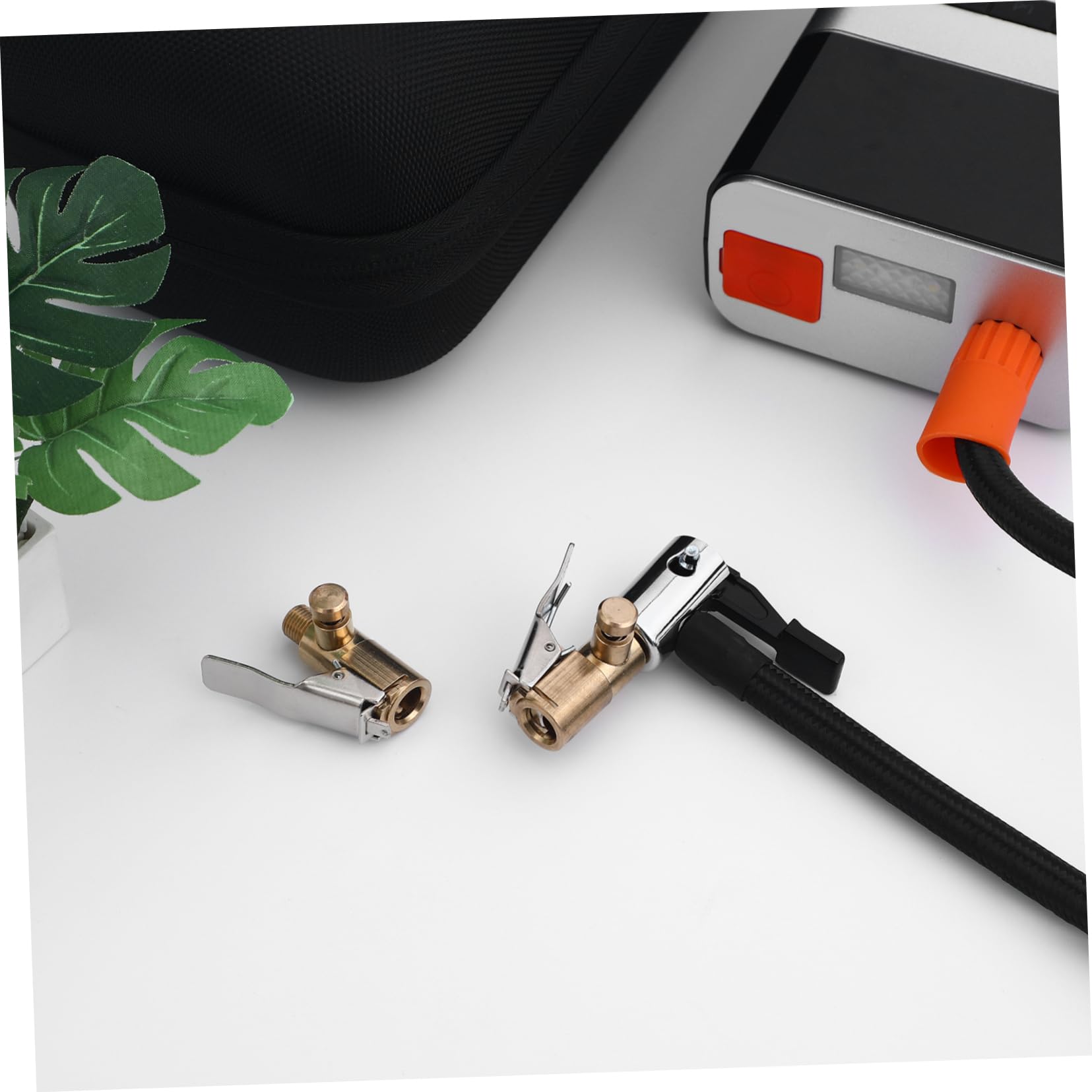 FUNOMOCYA Copper Tire Air Chuck Secure Seal Efficient Inflation for Car Bike Motorcycle