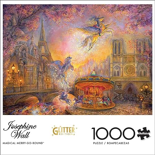 Buffalo Games - Josephine Wall - Magical Merry-Go-Round - 1000 Piece Jigsaw Puzzle