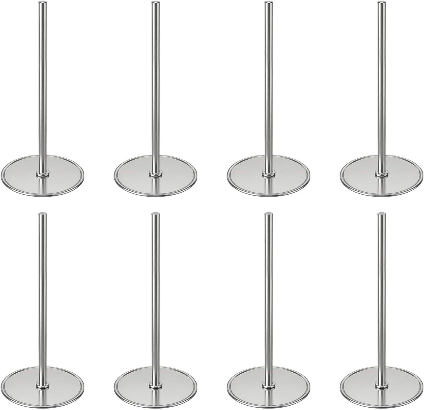 8 Pcs Heating Rods for Cake Baking Cake Nails Stainless Steel 2.76 Inch