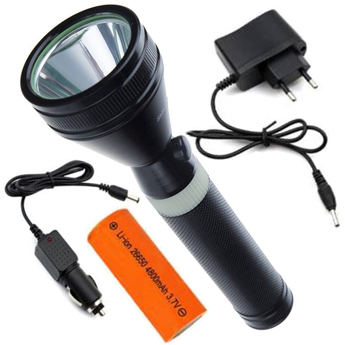 SMALLSUN No 1 Powerful Professional Electric Rechargeable Portable Waterproof LED Long Range Strong Highlighting Drop Resistance