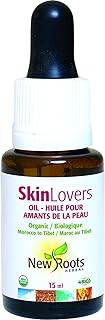 New Roots Herbal - Skin Lovers’ Oil - 15mL - Exotic Oil for Face Skin Care Oil - Reduce Stretch Marks Oil - Skin Repair, Hydrate Skin and Rejuvenate Skin - Certified Organic Deep Moisturizer for Face