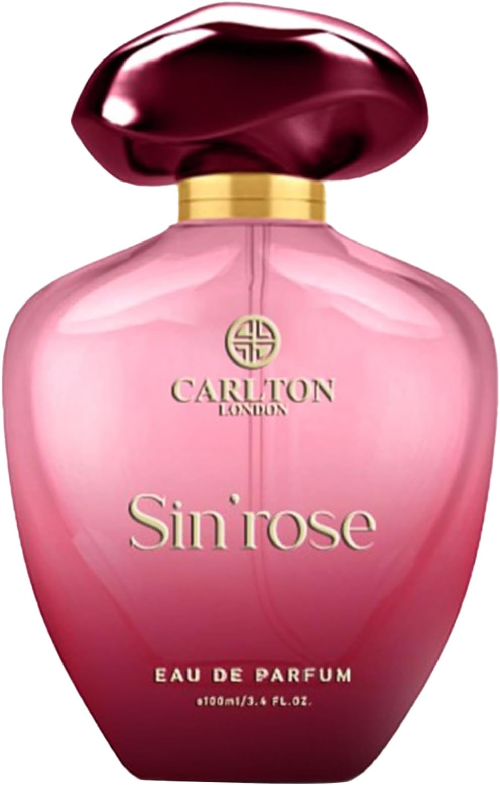 Carlton London Women Eau De Parfum SINROSE - 100ml, Pear, Rose, Musky, Amber scents I Luxury Perfume for women