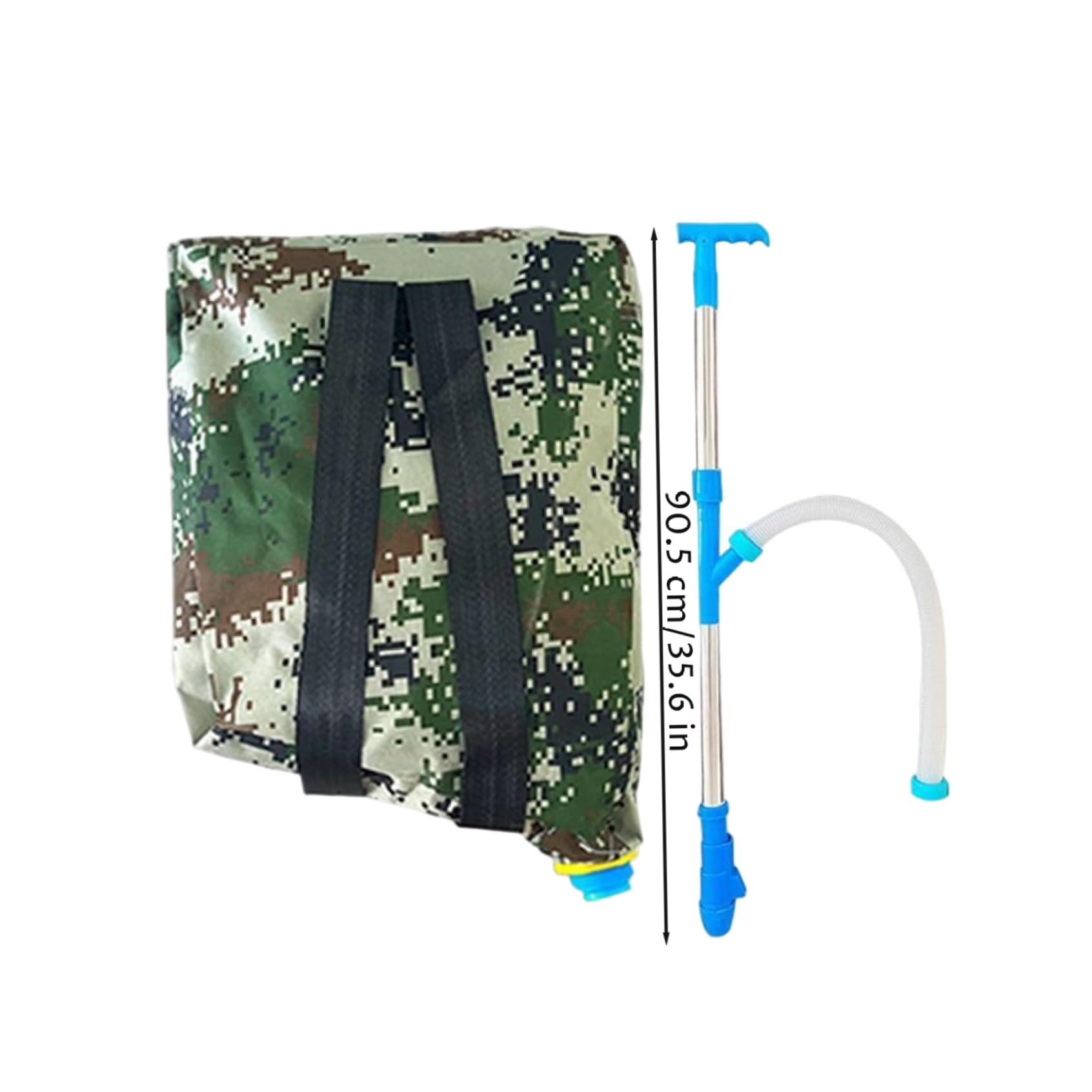 Spandiconcime per semi con zaino, applicatore manuale per fertilizzante per prato e giardino, strumento portatile per semi per mais, verdure, alberi da frutto