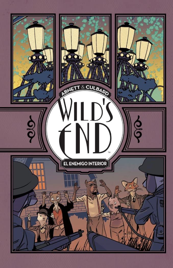 Portada del cómic Wild's end: El enemigo interior, de Abnet y Culbard