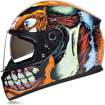 Caschi moto Integrali Flip Up Casco moto Casco moto Jet Casco moto Rack Casco  moto Uomo Donna : Amazon.it: Auto e Moto