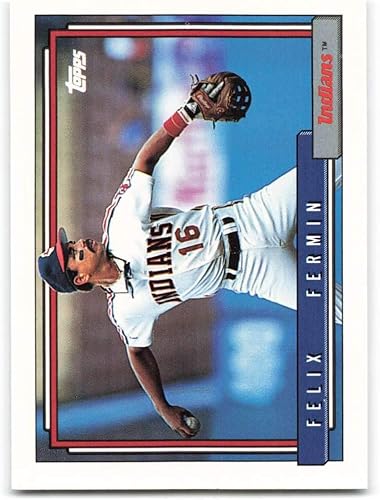 1992 Topps #632 Felix Fermin NM-MT Cleveland Indians Baseball
