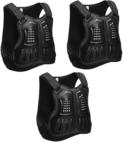 CLISPEED Chaleco de patinaje para niños, chaleco de patinaje para niños, chaleco reflector, equipo protector