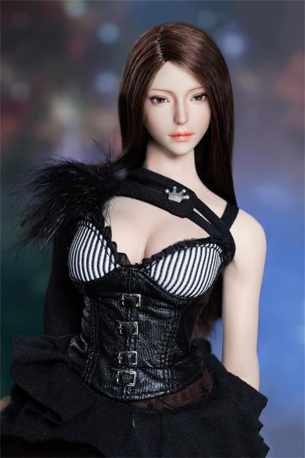 Amazon | HiPlay 1/6 フィギュア ヘッド 頭 アジア 欧米 美人 女性 