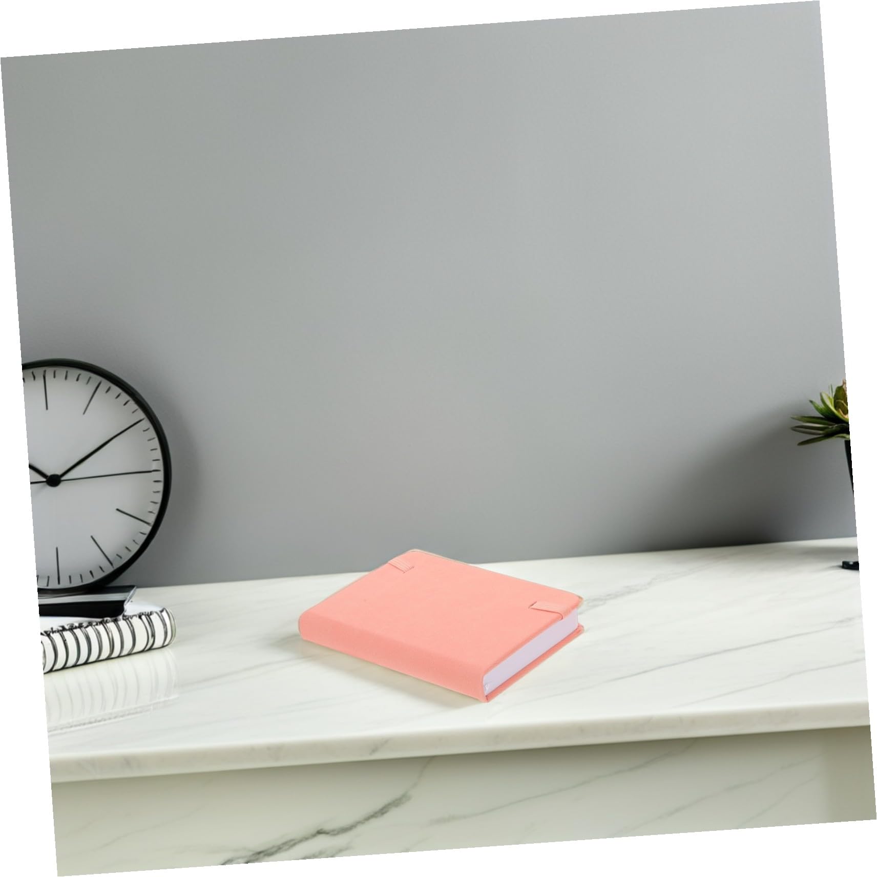 SHINEOFI Kleiner Notizblock A7 10 Stück-pack aus Pu Leder, Rosa, Kompakt