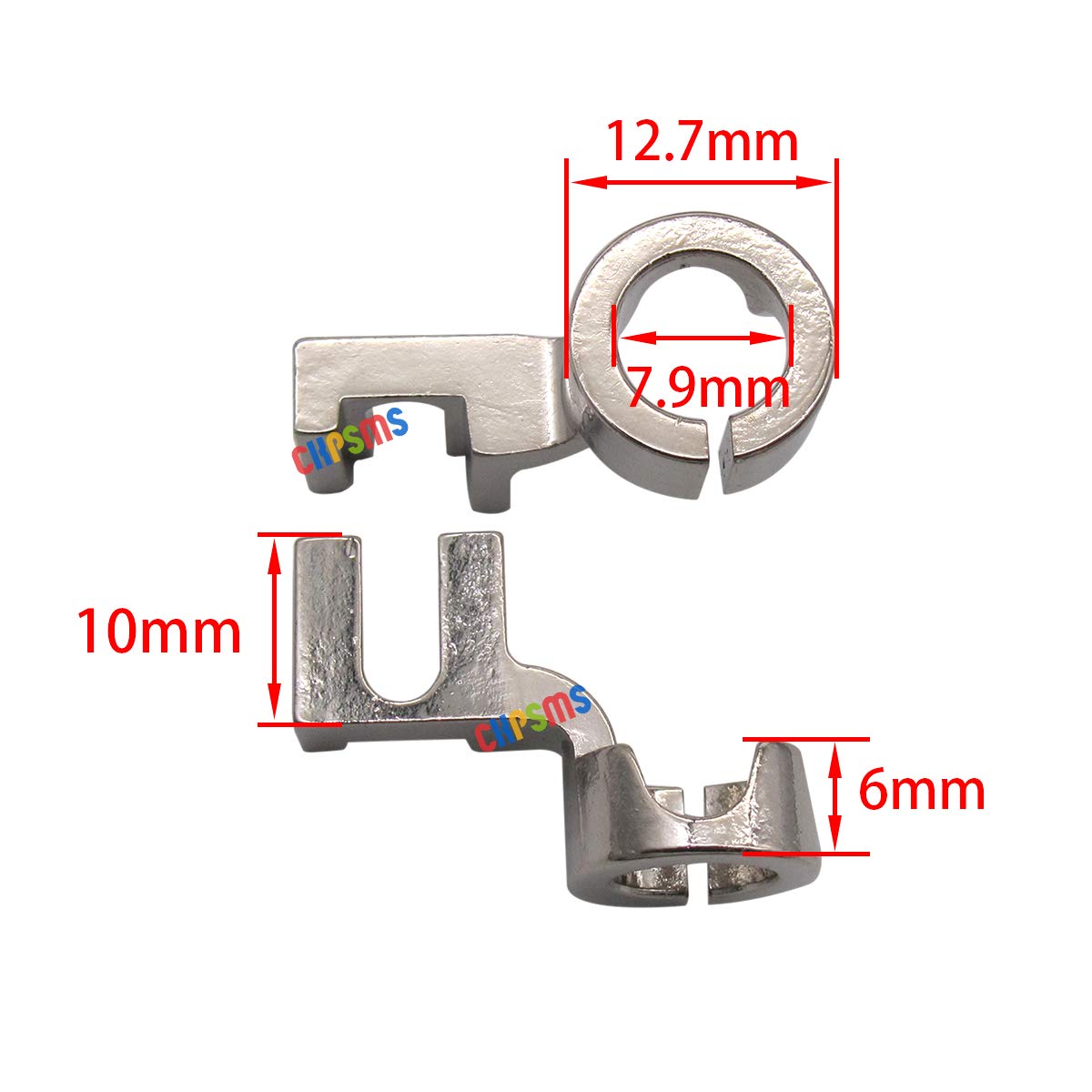 Low Shank Ruler Foot For Sewing Machines - 1/4 Inch Free Motion Quilting Foot KP-19120