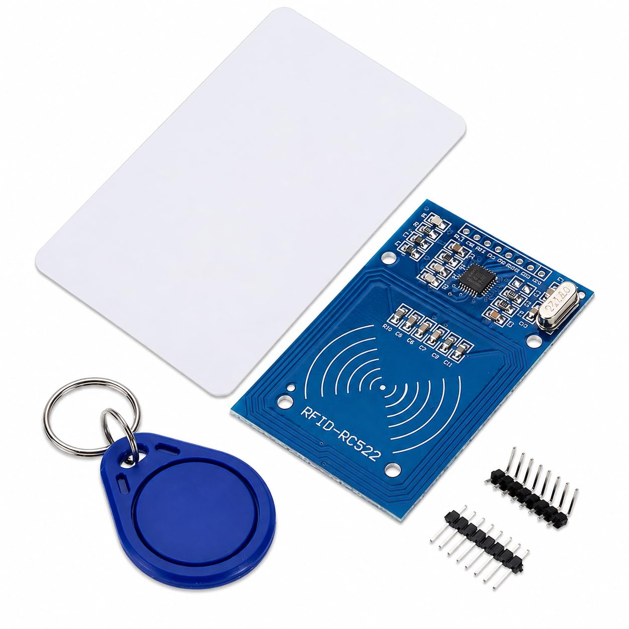 RC522 RFID Reader Writer Module SPI with S50 Card & Keychain | Grifflin Technologies | 13.56MHz Frequency, SPI Interface, 50mm Reading Distance, Low Power Consumption, ISO/IEC 14443A Support-image-16