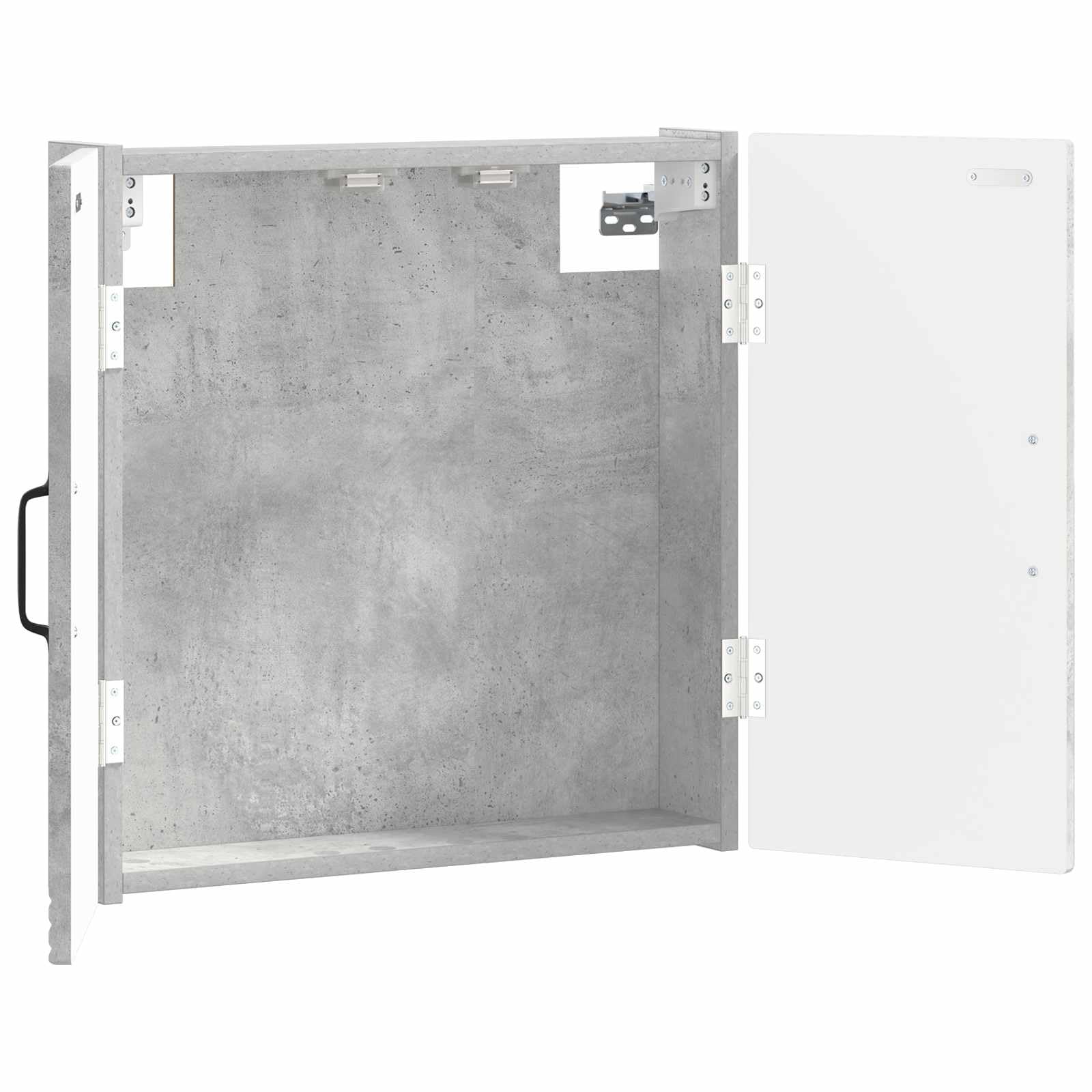 Dartboard Schrank Utrecht Betongrau 52,5 x 10,5 x 53,5 cm,Dart-Rückwände,897768