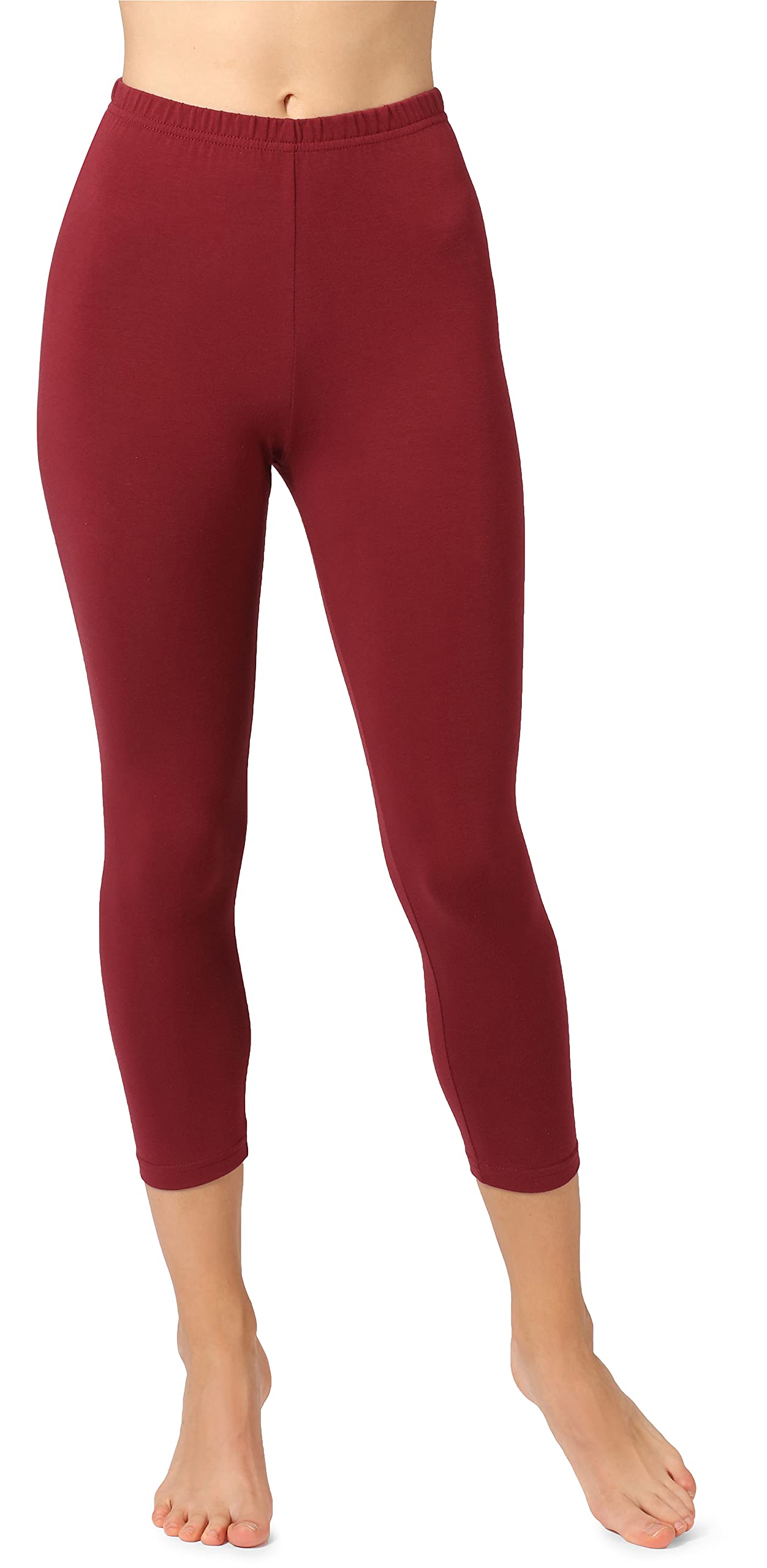 Bellivalini Damen 3/4 Leggings aus Baumwolle BLV50-156