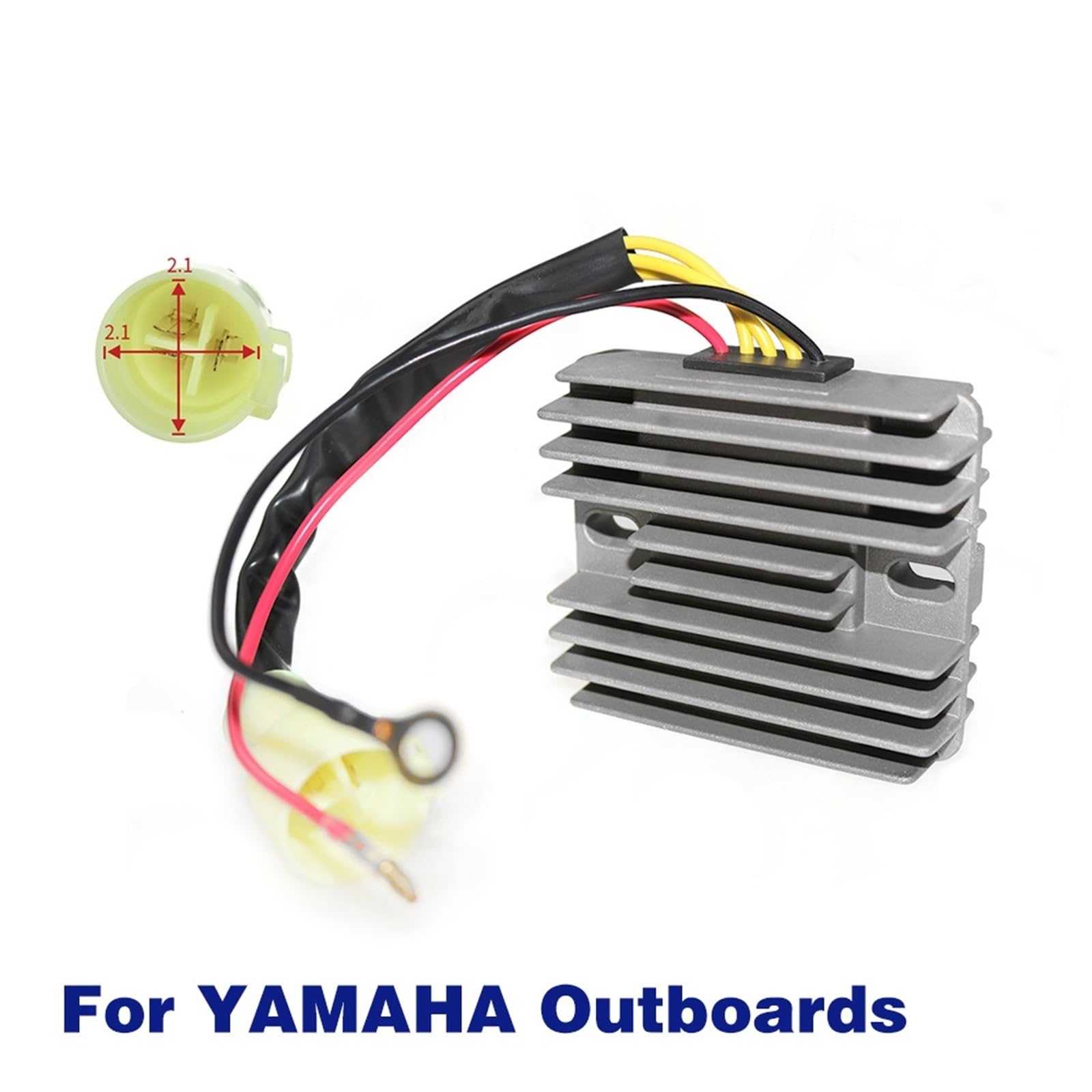 Regulador de voltaje y rectificador para motores fueraborda de 80-100 HP, 4 tiempos, 2000-2005, PN F100 F80, 67F-81960-12-00, 67F-81960-11-00.