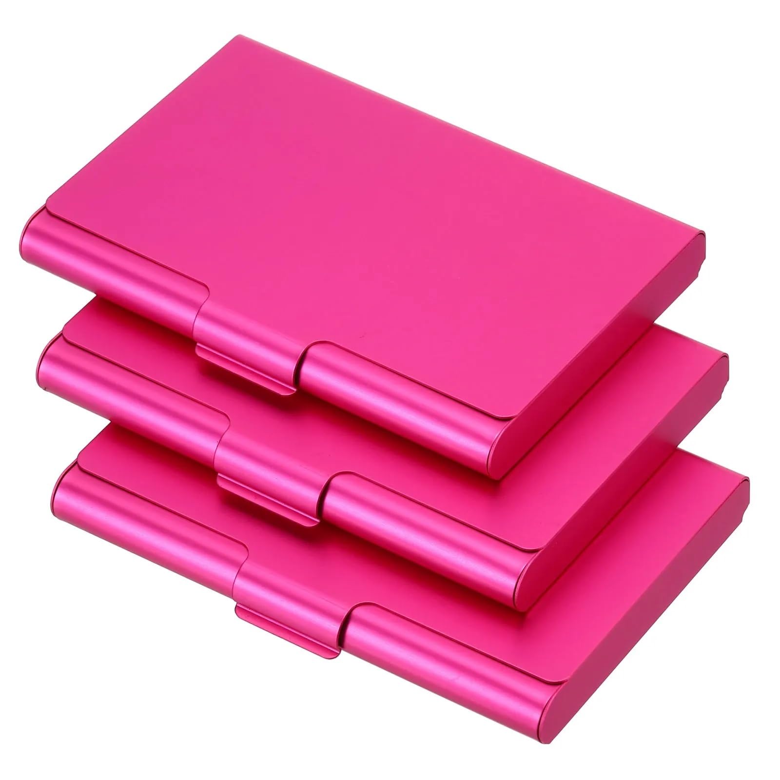 Porta Biglietti Da Visita 3 pezzi 93x60x10mm porta biglietti da visita multicolore porta carte in lega di alluminio coperchio della scatola in metallo porta biglietti da visita porta carte di credito