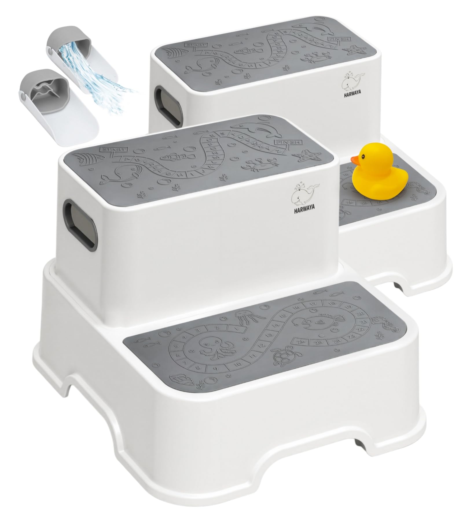 Harwaya Toddler Step Stool 2 Pack