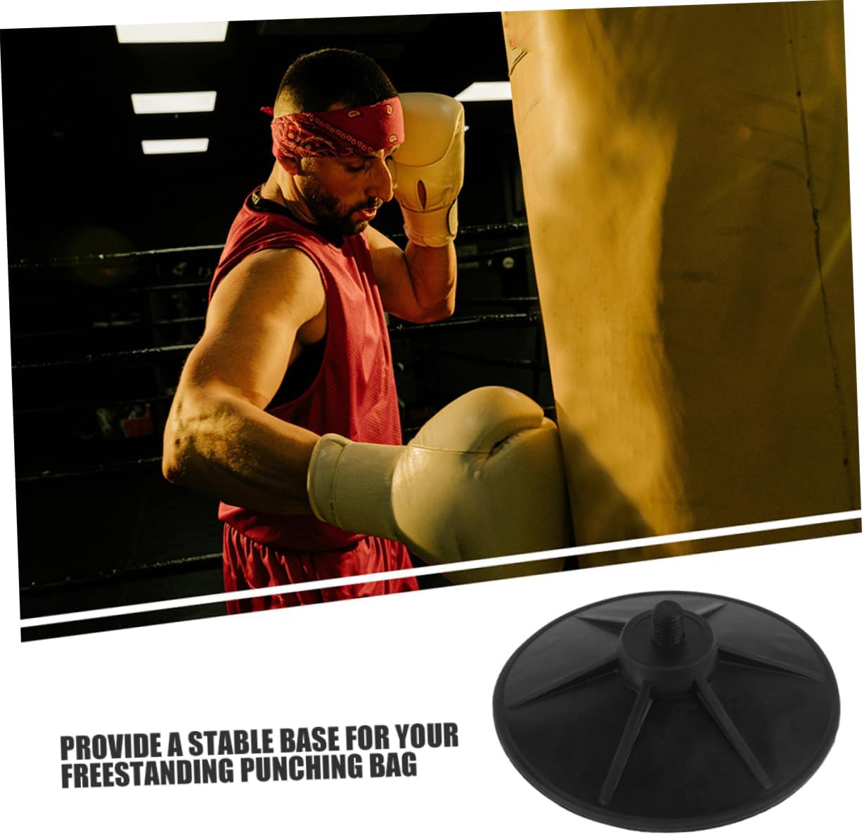 16pcs Heavy Bag Cup Base Stand for Base for Martial Arts Stable and Portable Sandbag Replacement Accessories