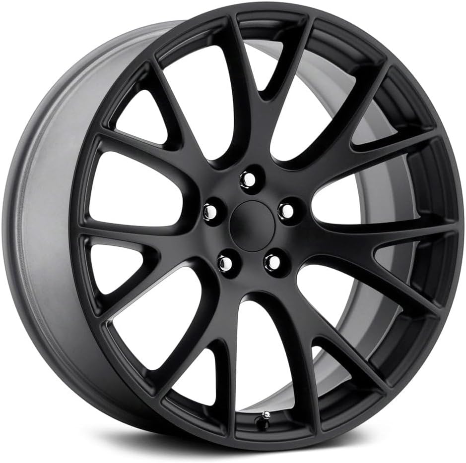 FR 70 22 inch Custom Alloy Rim for Jeep Hellcat Replica Wheel 22"x10" Satin Black - Offset 45mm