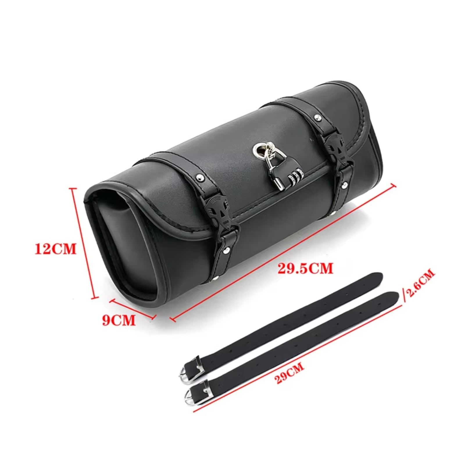 Borsa Laterale Universale Moto Le Ather Con Serratura 1 Pezzo Portaoggetti Sella Impermeabile Borse Attrezzi Accessori Ricambio Sacche Moto
