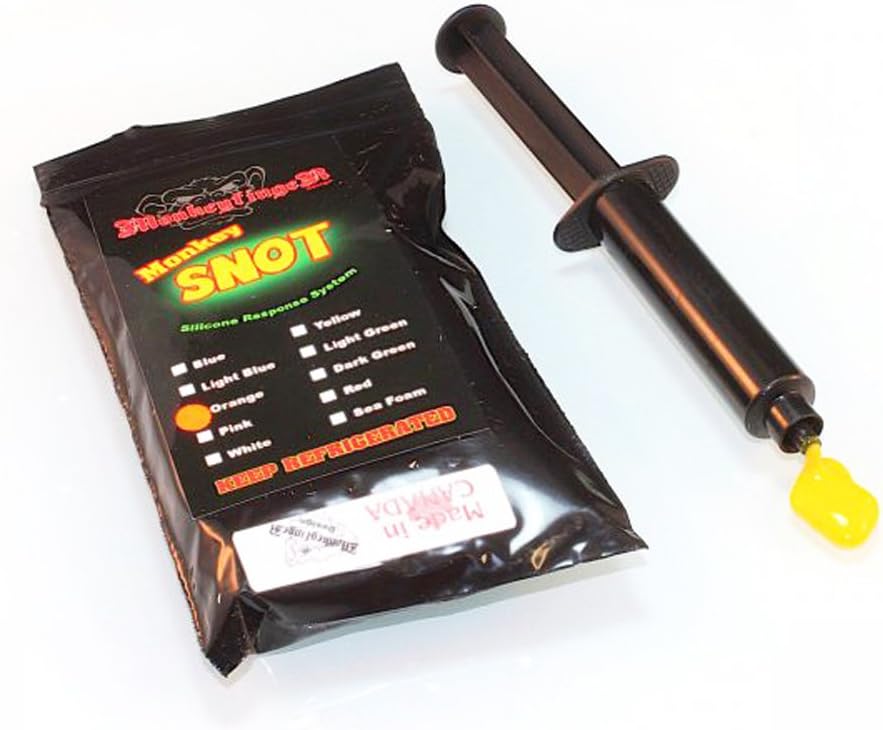 MonkeyfingeR Monkey Snot - Silicone for Your Yo-Yo - Opaque Orange