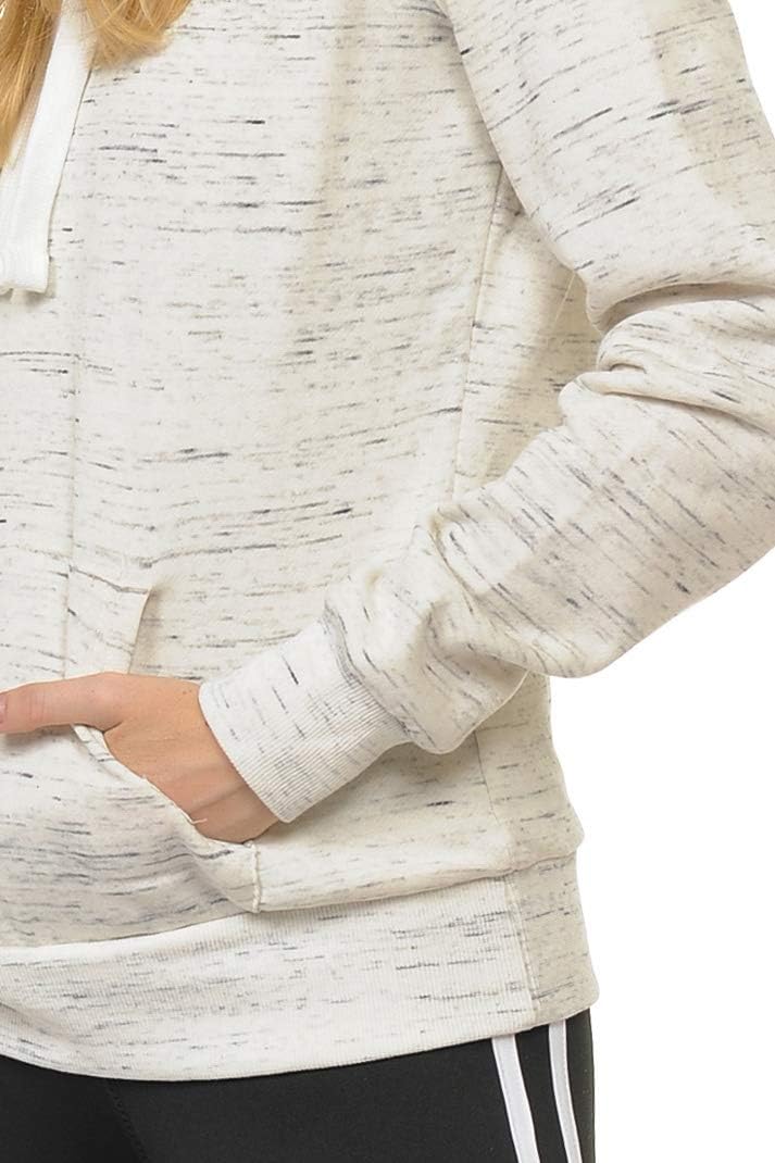 Urban Look Womens Active Long Sleeve Fleece Lined Fashion Hoodie Pullover with Plus Size - Image 5