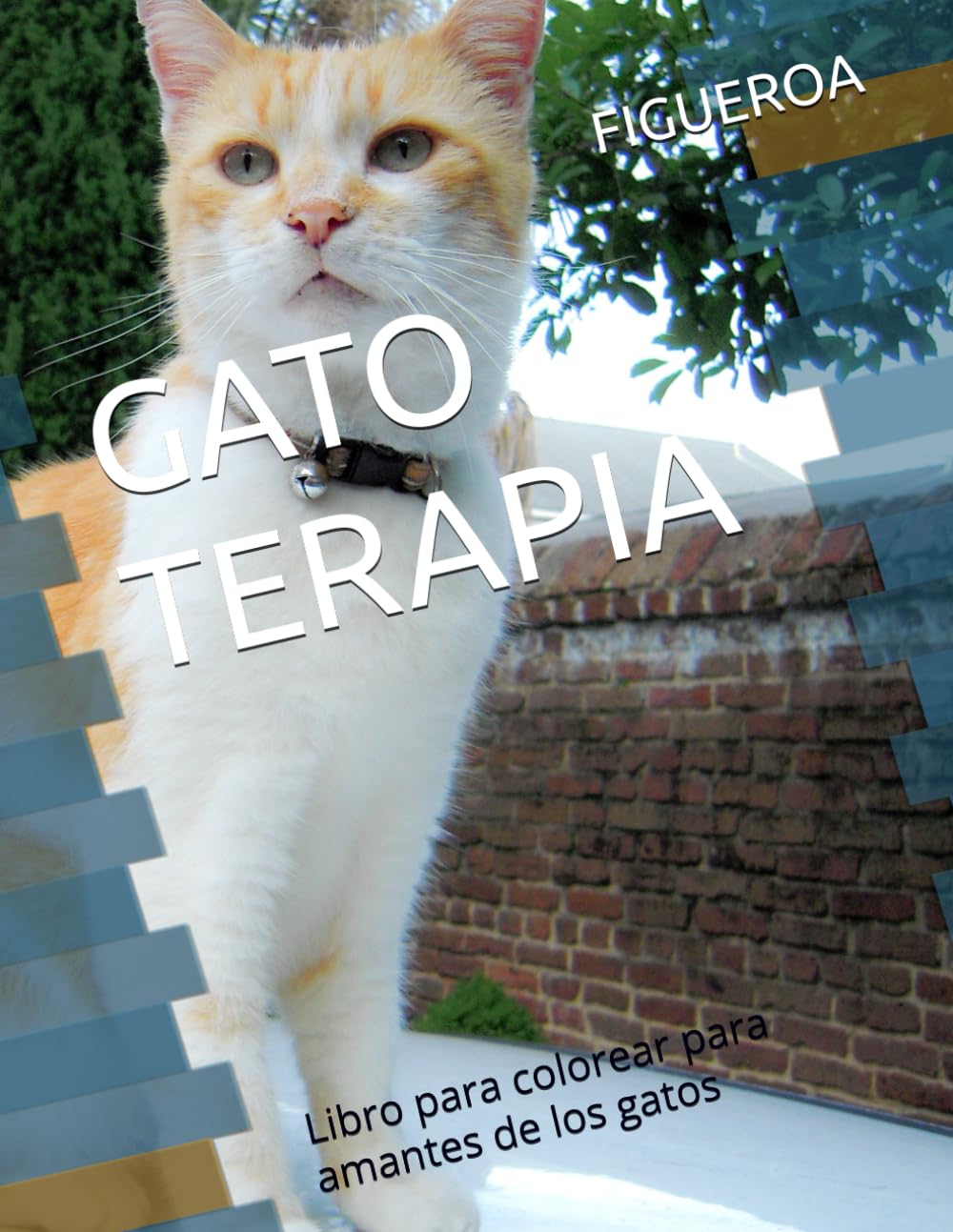GATO TERAPIA: Libro para colorear para amantes de los gatos
