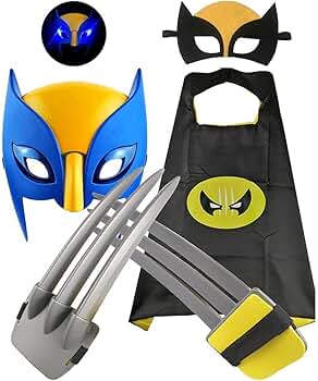 マーベル X-Men ウルヴァリン コスプレ用マスク&爪セット Amazon.co.jp: マーベル ヒーローズ マスク - X-Men 97