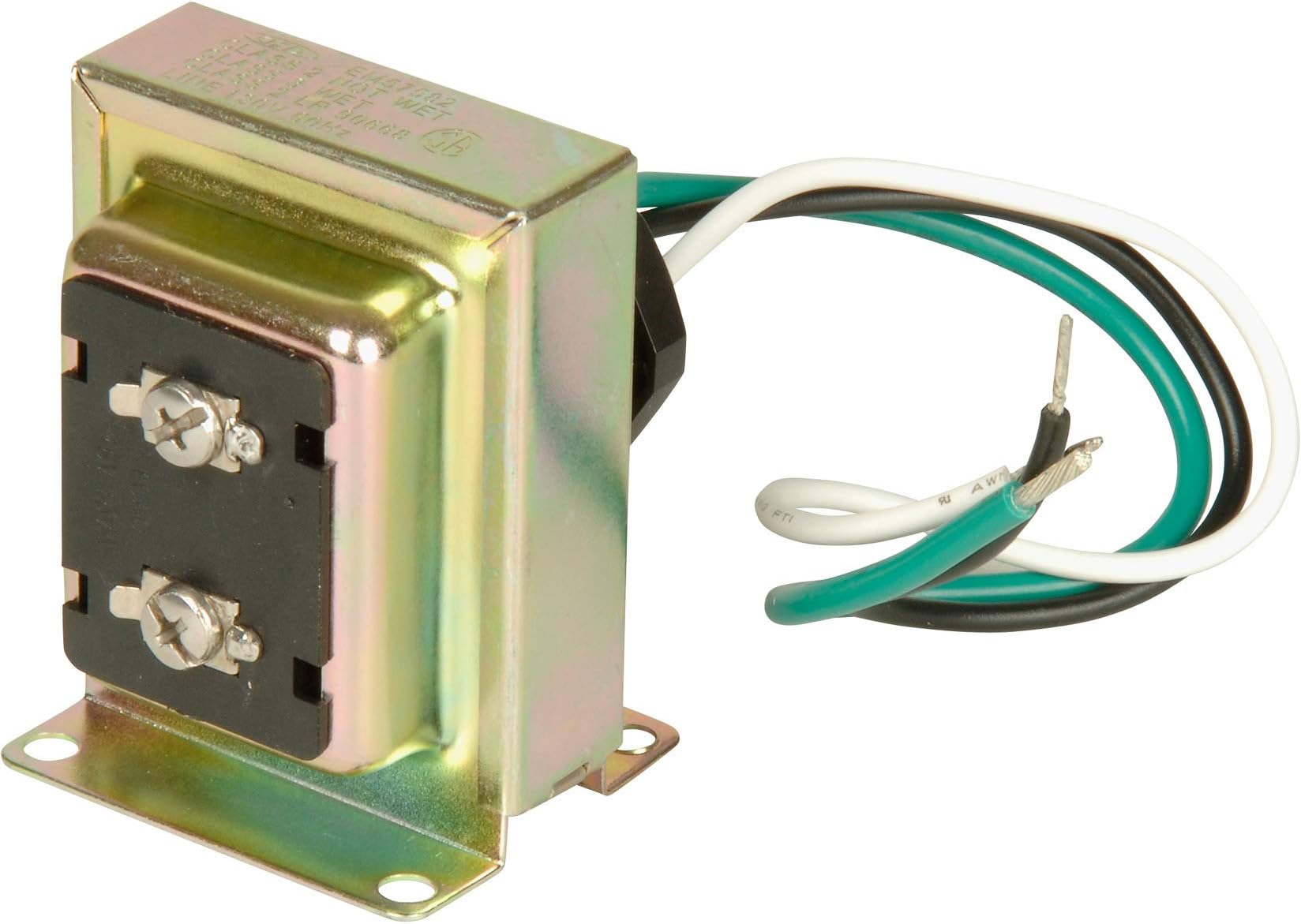Craftmade T1615 Chime Transformer 15 Watts 16 Volt, Brass (2.5" x 2.13")