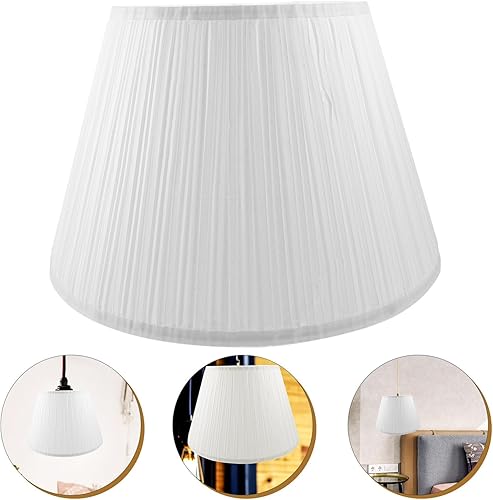 Miniatura 6 de LIFKOME Pantalla de lámpara de tela Pantalla de lámpara grande para sala de estar Ablandar las luces Fácil Instalar