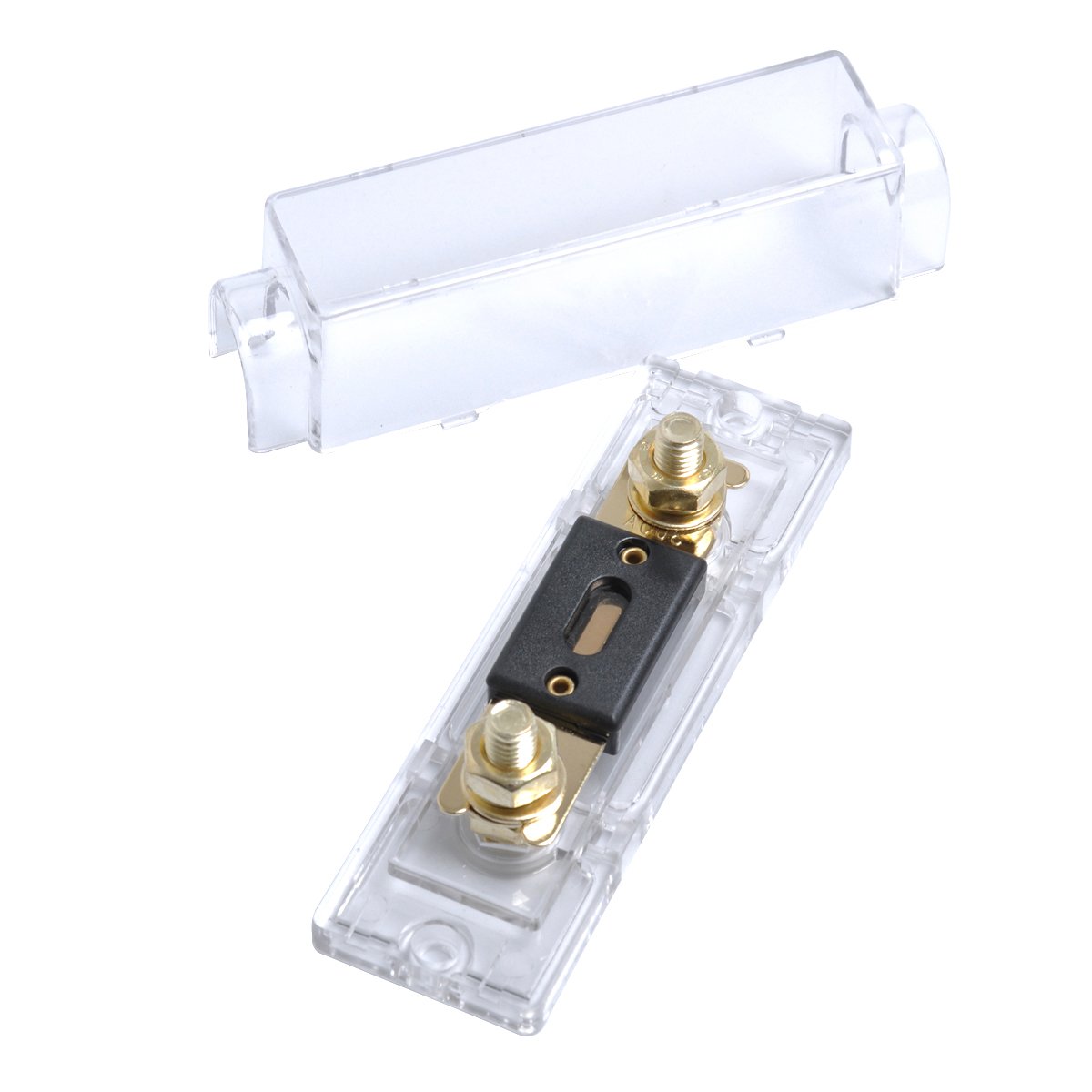 Car ANL Fuse Holder 0/4/8 Gauge Fuse Block Fuse Box with 300 Amp ANL