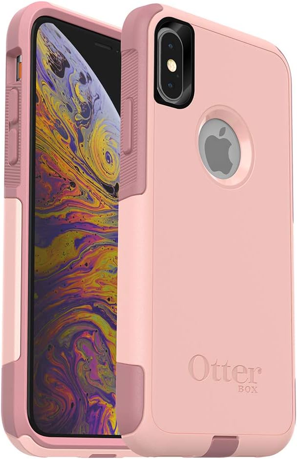 Amazon.com: OTTERBOX COMMUTER SERIES Case for iPhone Xs \u0026 iPhone X - Retail  Packaging - BALLET WAY (PINK SALT/BLUSH) : Everything Else