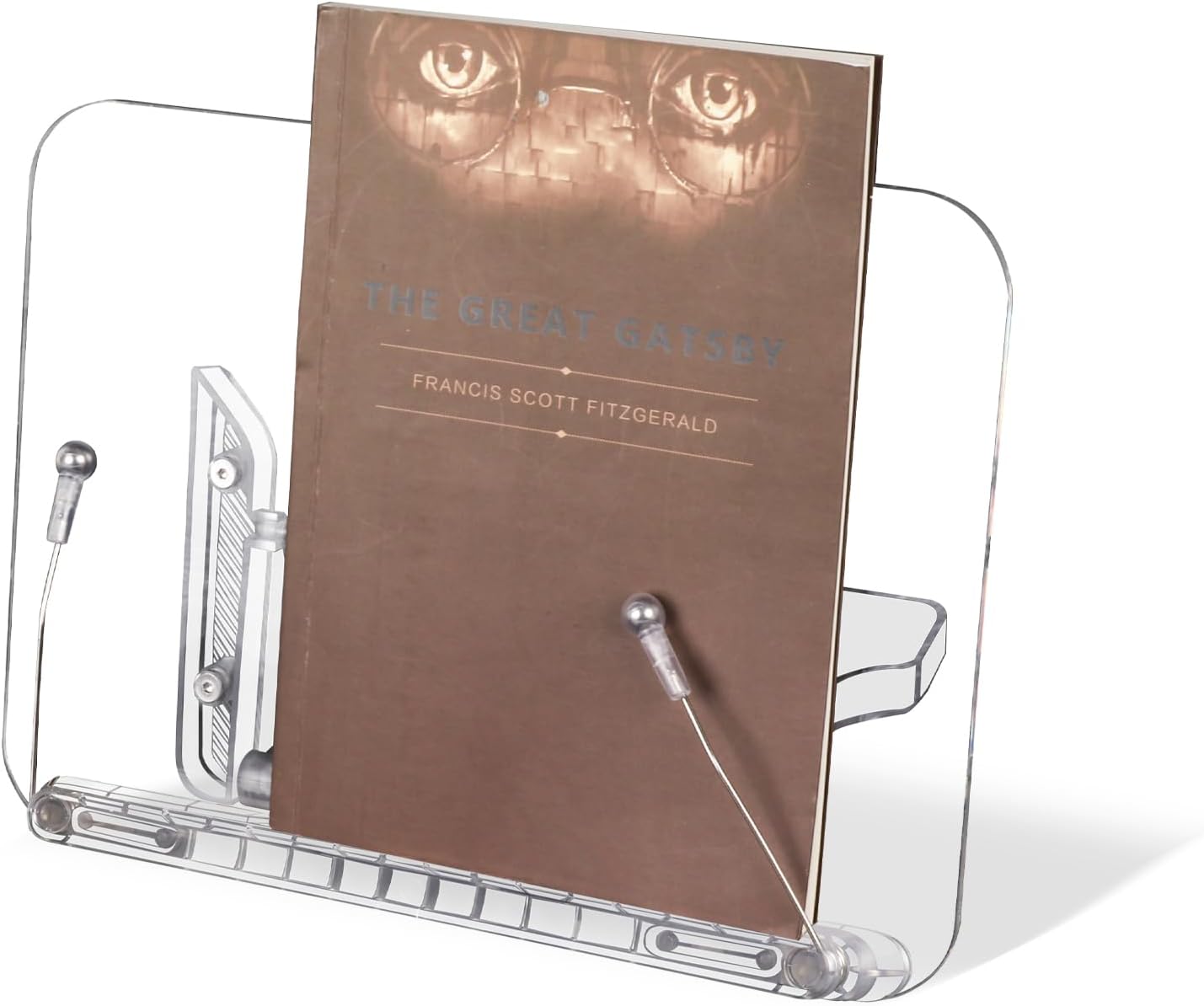 Cutora Acrylic Book Stand for Reading Angle Adjustable