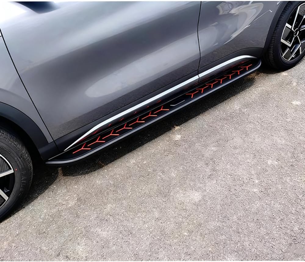 トヨタ4Runner 2025サイドステップナーフバーペダルランニングボード用ランニングボード2個セット。滑り止めアルミニウムランボ 【Wagoneer】