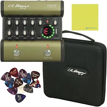 LR Baggs Venue Bundle, DI Acoustic Guitar Effect Pedal