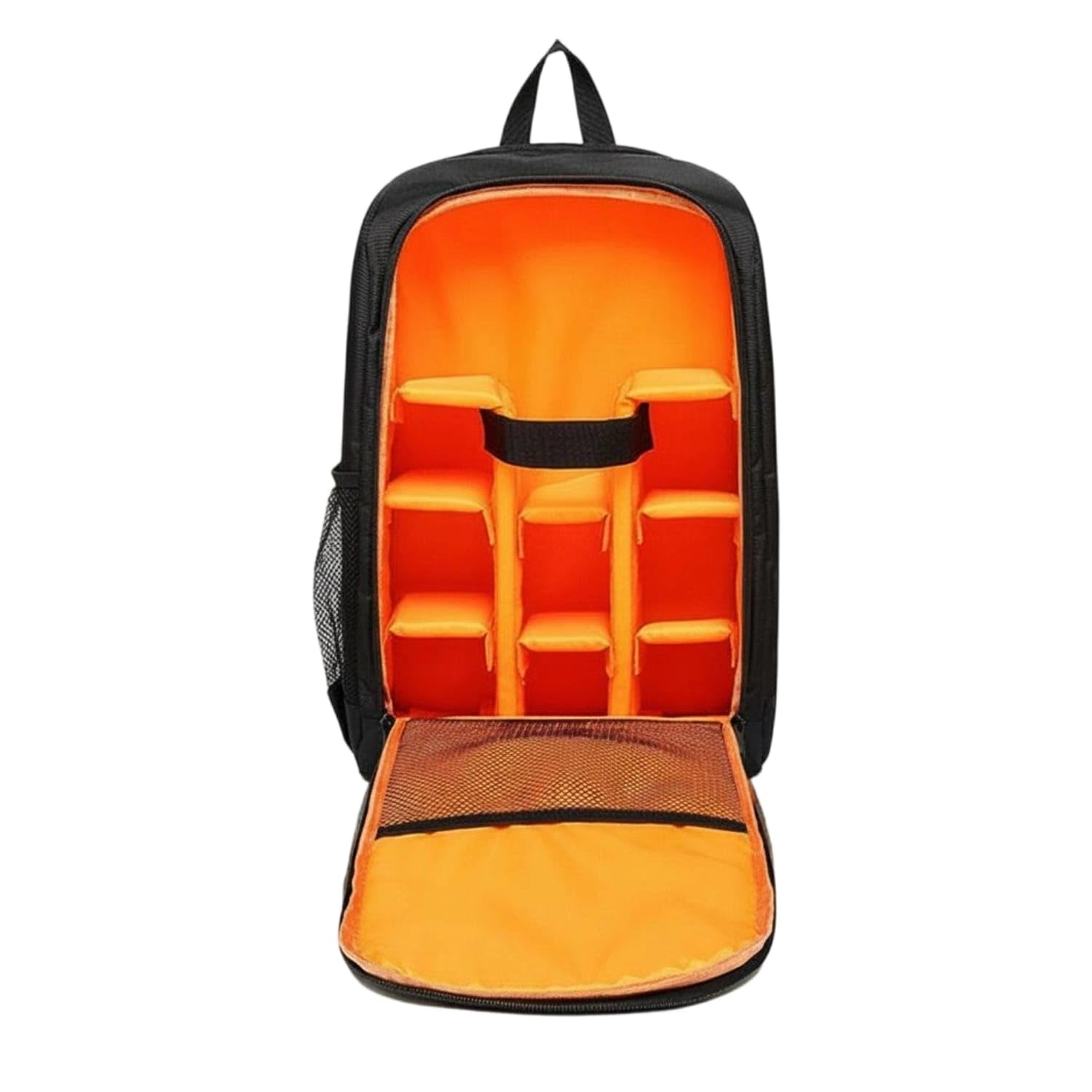 ujeavette Waterproof DSLR Camera Backpack Tripod Holder Photography Backpack Large Capacity Equipment Bag Adjustable Dividers for Photographers, Outdoor, Travel, Orange, L-picture-30
