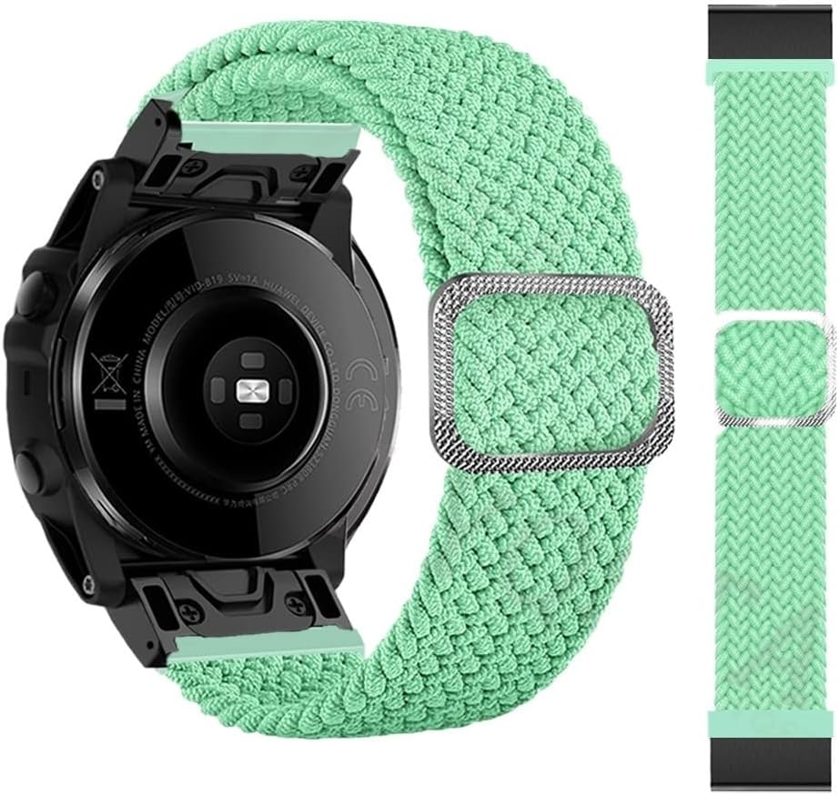 22mm 26mm Watch Strap for 5 5X Plus 6X Pro 3 HR Sapphire Fenix 7 7X Nylon Smartwatch Wrist Band Bracelet