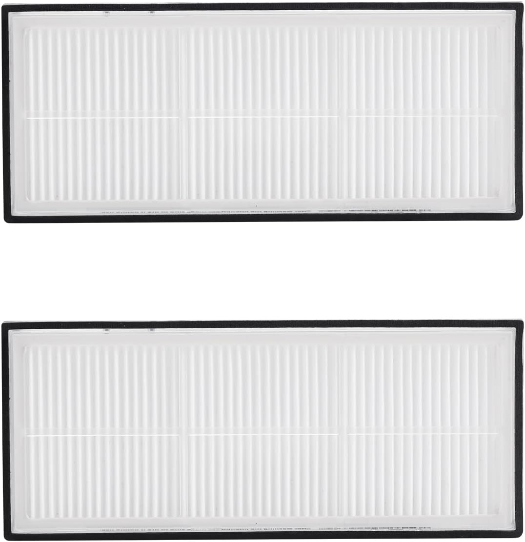 Washable Filter S8 Pro Ultra / S8+ / S8 / S7 Max Ultra / S7 / S7+ / S7 MaxV / S7 MaxV Plus / S7MaxV Ultra Robot Vacuum Cleaners (2Pcs White)